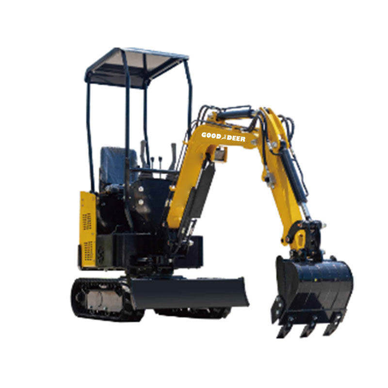 Multifunkčné hydraulické naftové mini rýpadlo